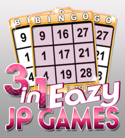3 in 1 Eazy Jackpot Bingo Games