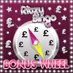 Get Lucky on the Ritzy Bingo Bonus Wheel
